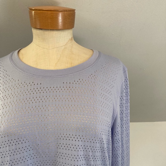 Lululemon “Breeze By” Long Sleeve Top in Lavender Dusk - Picture 8 of 13